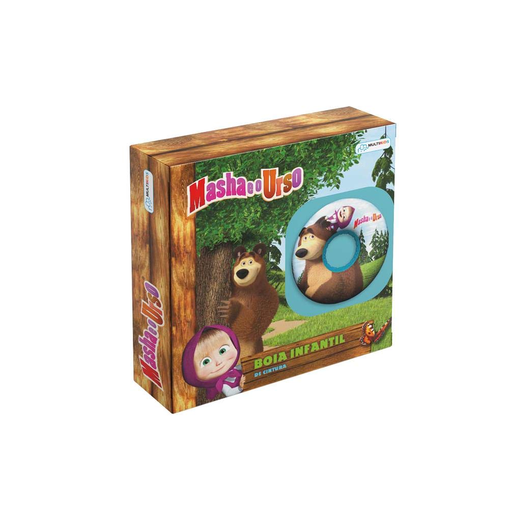 Boia Multikids Masha E O Urso Azul/Verde - BR974