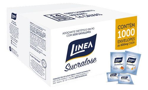 Adoçante Sucralose Linea Sachê 6g - Com 1000 Unidades