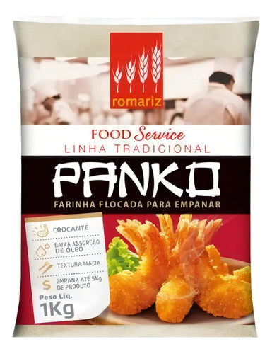 Panko Romariz (farinha Para Empanar) Caixa Com 10kg