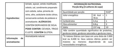 Molho De Tomate Tradicional Sachê 300g Hemmer