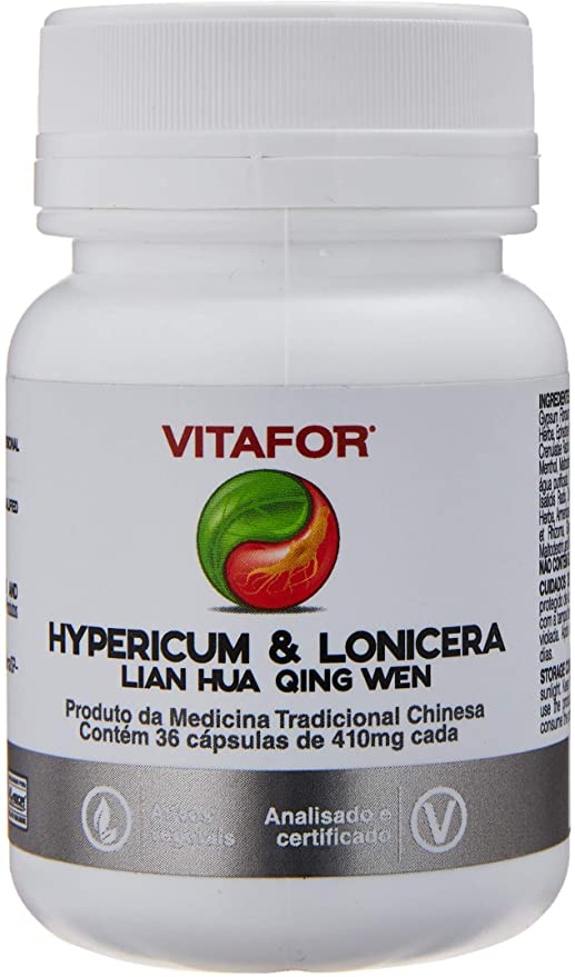 Hypericum & Lonicera - 36 Cápsulas - Vitafor, Vitafor