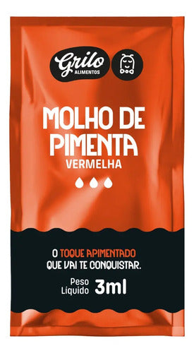 Molho De Pimenta Em Sache C/ 200 Un