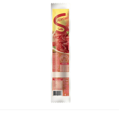 Salaminho Sadia 280g Salame Tipo Italiano Levemente Defumado