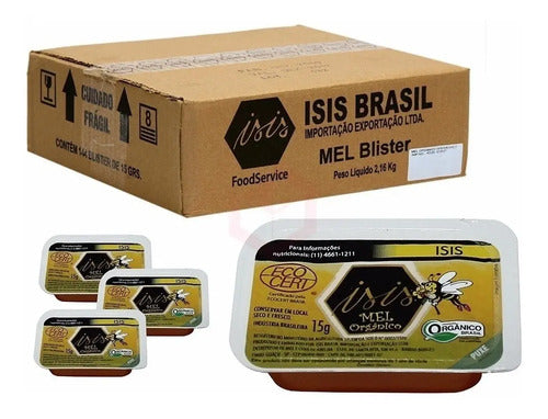 Mel De Abelha Isis Sache Blister Mini 15g Cx - 24 Unidades