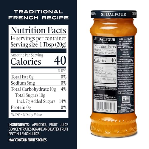St Dalfour Geleia de Damasco (Abricots), 284g