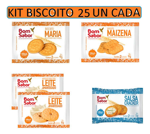 100 Un Biscoito Bom Sabor Em Sache Maria Maizena Leite Salsa