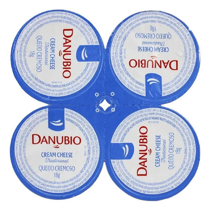 Cream Cheese Danubio Blister Sache 18g Caixa 50 Unidades