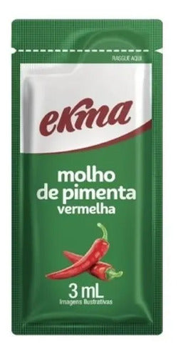 Molho De Pimenta Sachê Ekma 3ml Caixa Com 174 Unidades
