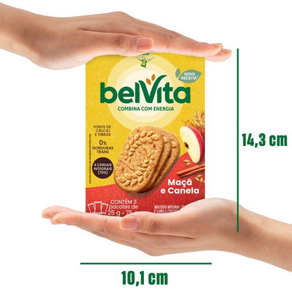 Belvita Seasonal Biscoito Belvita Maça E Canela Multipack 75G