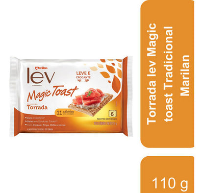 Torrada Lev Magic Toast Tradicional 110g Marilan
