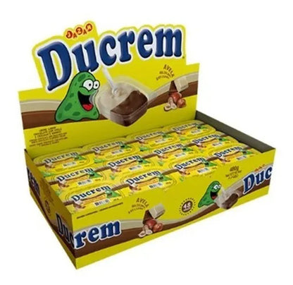 Creme  Chocolate C/ Avelã Jazam Ducrem Blister  480g C/48un