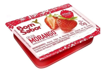 Geleia Diet Morango e Uva  Mista Sache Blister 15g Cx 144 un