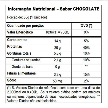 Isocrisp Whey Bar - 12 Unidades 55G Amendoim - Vitafor, Vitafor, 55 G