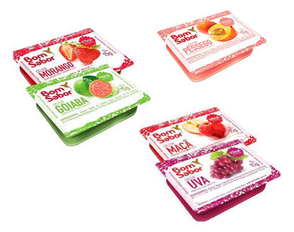 Kit Mini Geleia+manteiga+mel+cream Cheese Sache 20 Un Cada