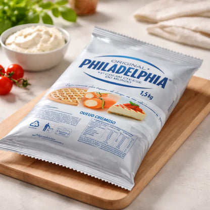 Cream Cheese Philadelphia Bisnaga 1,5kg