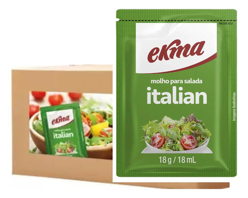 Molho Italian Para Salada Sache Ekma 42 Unid. 18ml