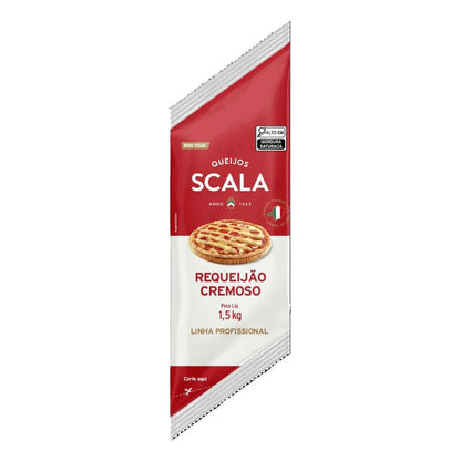 Queijo Requeijão Scala Profissional Bisnaga 1.5 Kg