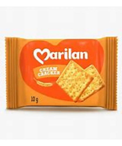 Biscoito Cream Cracker Marilan Bolacha Sache 10g - 50 Un