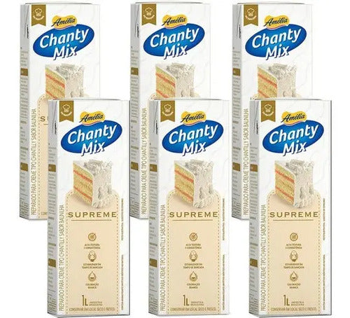 Chantilly Amélia Chanty Mix Supreme Vigor 1l - 6 Unidades