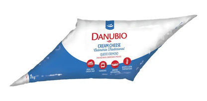Cream Cheese Danubio Bisnaga 1kg Tradicional