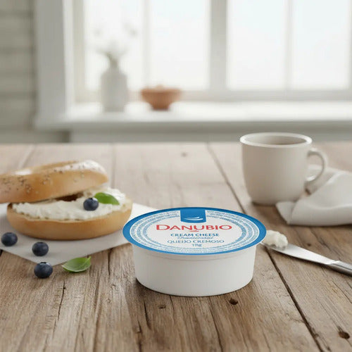 Cream Cheese Danubio Blister Sache 18g Caixa 50 Unidades