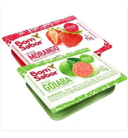 Kit Mini Geleia +manteiga+mel+ Cream Cheese Sache 40 Un Cada