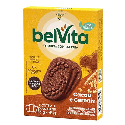 Belvita Seasonal Biscoito Belvita Cacau E Cereais Multipack 75G
