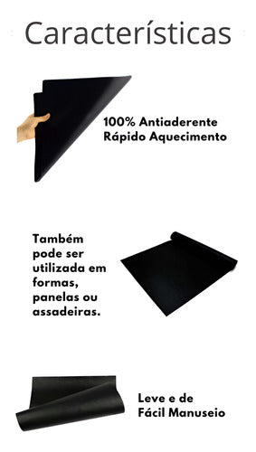 Manta Antiaderente Teflon Para Churrasco