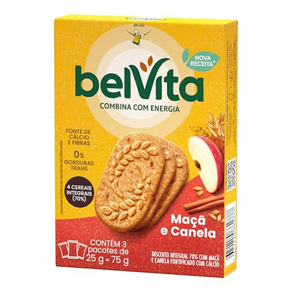 Belvita Seasonal Biscoito Belvita Maça E Canela Multipack 75G