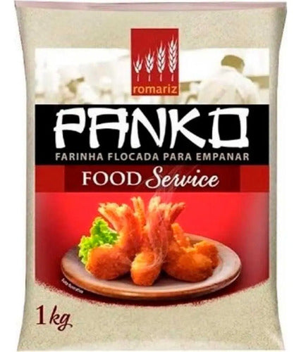 Farinha Panko 1kg Romariz