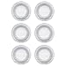 Jogo  De Prato Fundo Diamante Duralex 23cm 6 Peças
