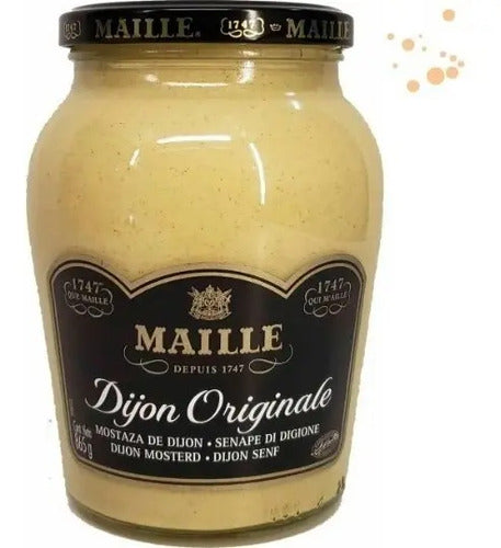 Mostarda De Dijon Maille Francesa Sem Sementes 865 Gramas