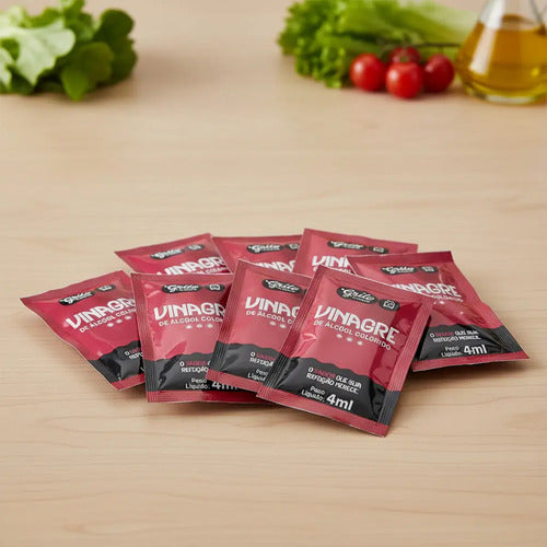 Sache Azeite+molho Pimenta+ Sal + Vinagre Grilo 25 Un Cada