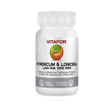 Hypericum & Lonicera - 36 Cápsulas - Vitafor, Vitafor