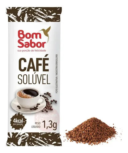 Café Solúvel Bom Sabor Stick 1,3g 120 Sache Zíper
