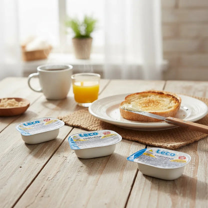 Margarina Com Sal Leco Cremosa Blister  10g Cx 96 Un