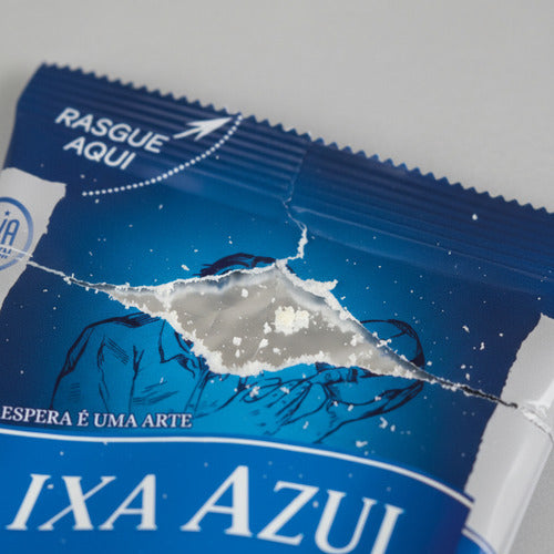 Queijo Ralado Sache Faixa Azul 25 Unidades De 10g