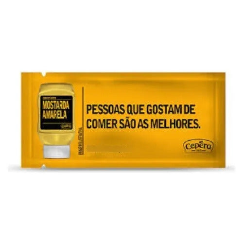 Kit Ketchup+ Mostarda Cepera Sache 7g Cx 50 Un  De Cada