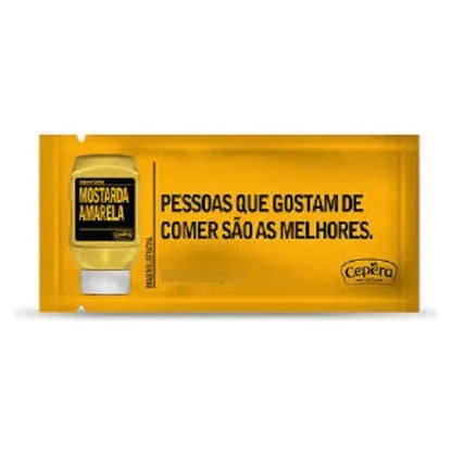 Kit Ketchup+ Mostarda Cepera Sache 7g Cx 50 Un  De Cada