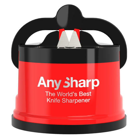 Afiador Facas Anysharp Tungstenio Carbeto Orig Vermelho Vermelho