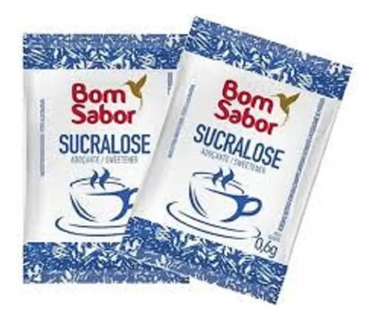Adoçante Sucralose Bom Sabor Sachê 0,6g Caixa C/100 Unidades