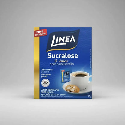 Linea Adoçante em Pó Sucralose 50 sachês
