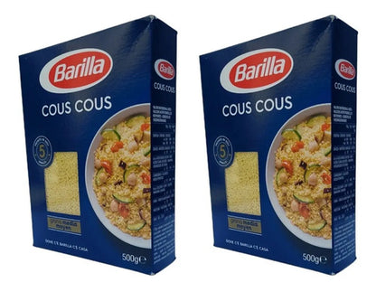 Cous Cous Marroquino Cuscuz Barilla Kit 2 Unidades De 500g