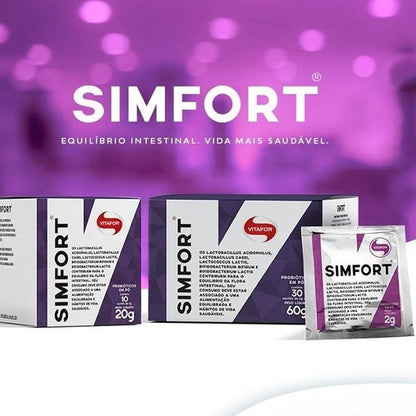 Probiotico Simfort Vitafor Lactobacilos Sache 2g Natural