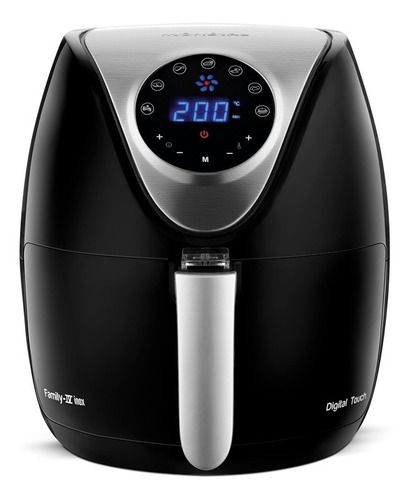 Fritadeira Sem Óleo Digital 3,5L 220V Preto, Mondial - AF-26