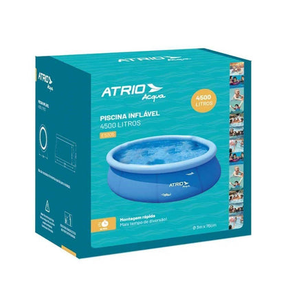 Piscina Inflável Circular 4500L Atrio - ES305