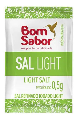 Sal Light Bom Sabor Sachê 0,5g 1000 Unidades