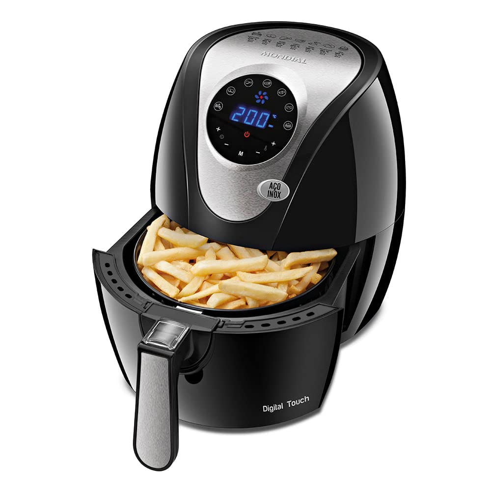 Fritadeira Sem Óleo Digital 3,5L 220V Preto, Mondial - AF-26