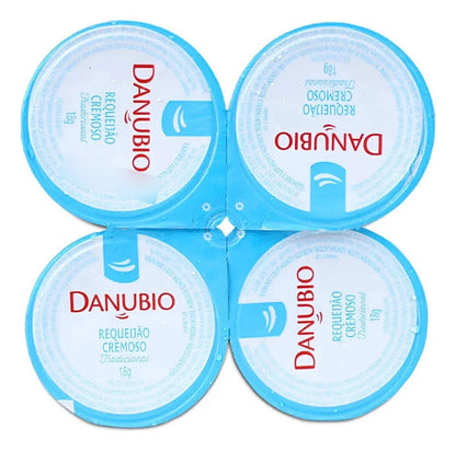 Requeijão Cremoso Danubio Blister Sache 18g Cx 144 Unidades