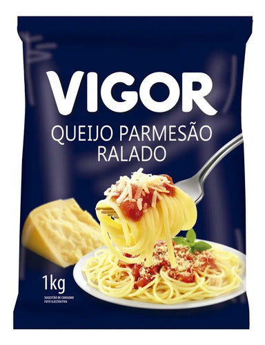 Queijo Ralado Parmesão Vigor 1kg